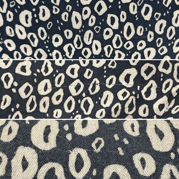 Cleobella Violeta Dress Size M Blue White Print Button Front V-Neck Sundress - Picture 13 of 16